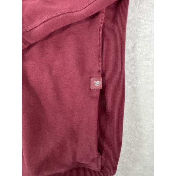 Mack Weldon Hoodie Medium Mens Maroon Sweatshirt Full Zip Jacket Everyday Casual - Picture 9 of 16